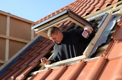 Pose de fenêtres de toit Velux à Caussens